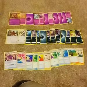Pokemon cards.